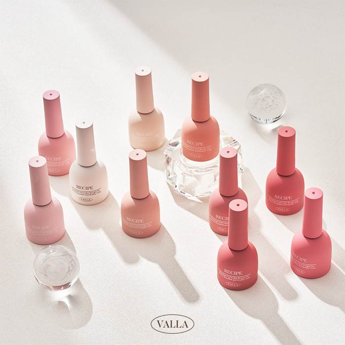 VALLA Solid Beige 10Colors Set