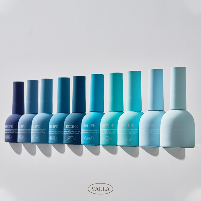 VALLA Solid Mint 10Colors Set