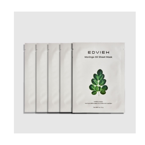 EDVIEW Moringa Oil Sheet Mask 5ea