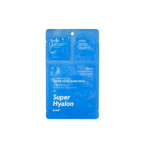 DAISO VT Super Hyalon Water 3 Step Mask Pack 1ea