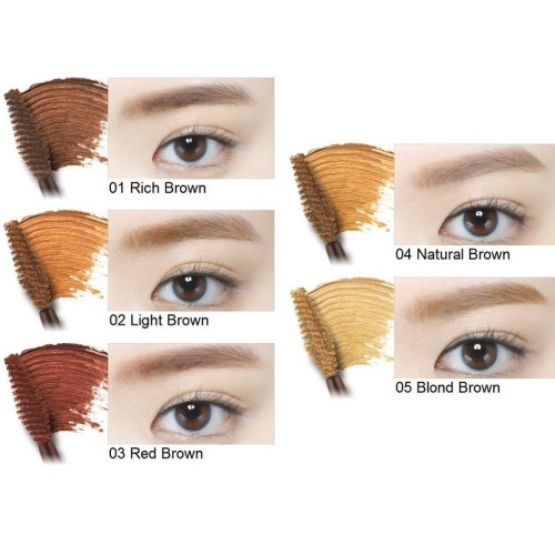 ETUDE Matte Formula Brow Mascara 4.5g #03 Red Brown