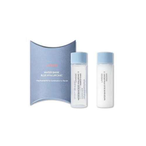 Laneige Waterbank Blue Hyaluronic 2-Step Kit  [Combination to Oily Skin]