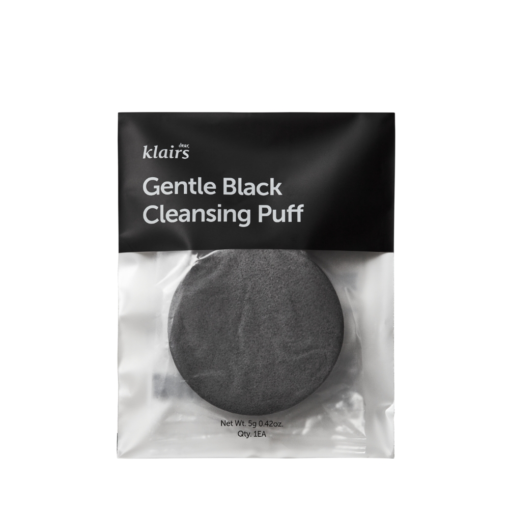 KLAIRS Gentle Black Cleansing Puff