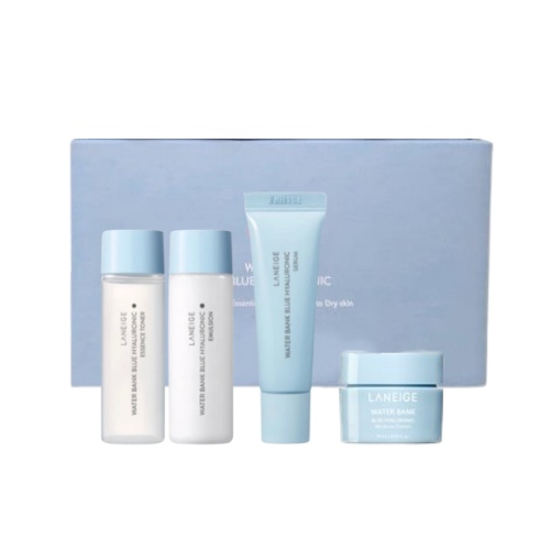 Laneige Waterbank Blue Hyaluronic 4-Step Essnetial Kit