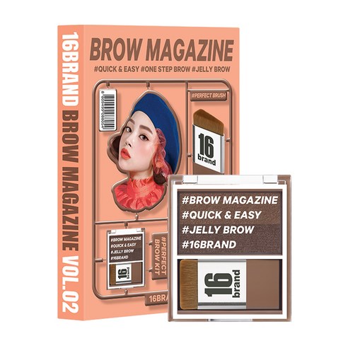 16Brand Brow Magazin Eyebrow Shadow 3.6g