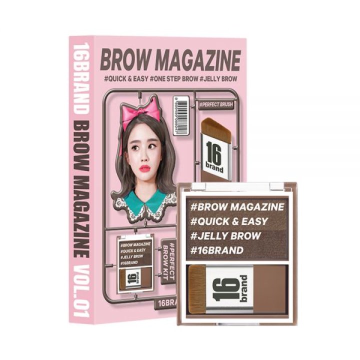 16Brand Brow Magazin Eyebrow Shadow 3.6g