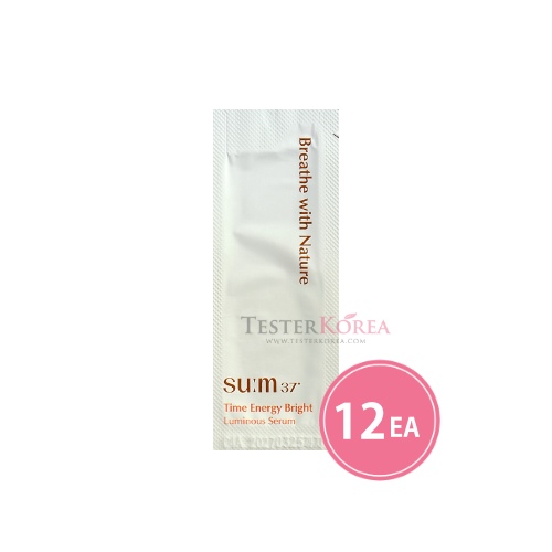 SUM37 Time Energy Bright Luminous Serum 1ml*12ea