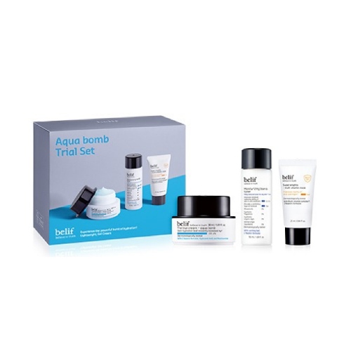 belif The True Cream Aqua Bomb 30mL Trial Set