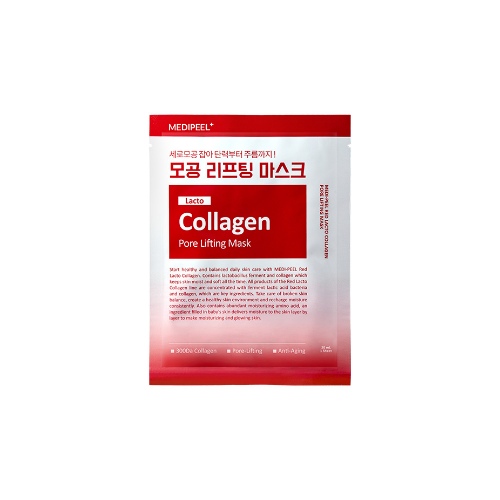 DAISO Medi-Peel Red Lacto Collagen Pore Lifting Mask 1ea