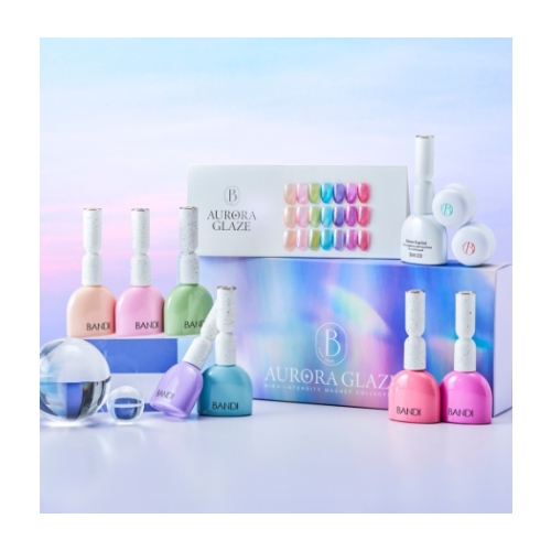 Bandi Nail Aurora Glaze Magnet Collection