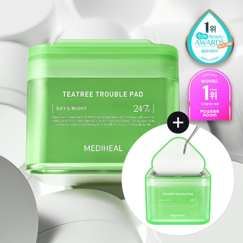 MEDIHEAL Tea Tree Trouble Pad 100 Pads Double Pack