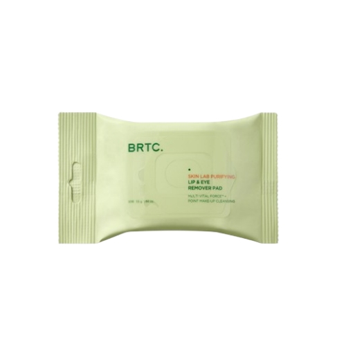 DAISO BRTC Skin Lab Purifying Lip & Eye Remover Pad 30ea