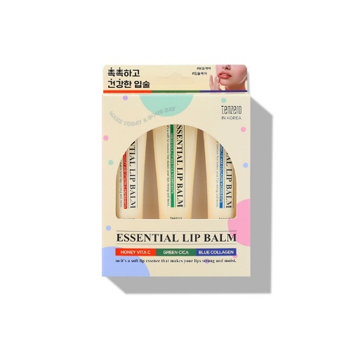 TENZERO Essencial Lip Balm 3 Set