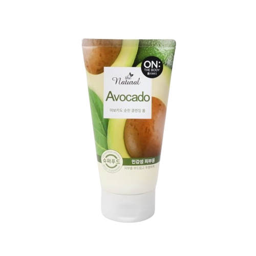 DAISO ON THE BODY The Natural Avocado Mild Cleansing Foam 120g