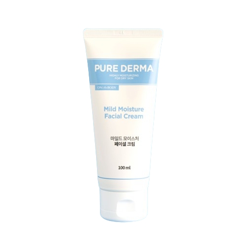 DAISO ON THE BODY PURE DERMA Mild Moisture Facial Cream 100ml