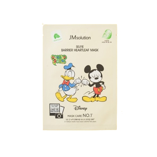 DAISO JM Solution Disney Selfie Barrier Heartleaf Mask 1EA