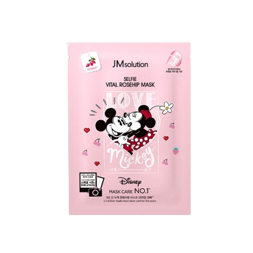 DAISO JM Solution Disney Selfie Vital Rosehip Mask 1EA