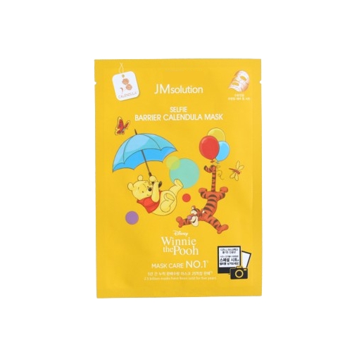 DAISO JM Solution Disney Selfie Barrier Calendula Mask 1EA