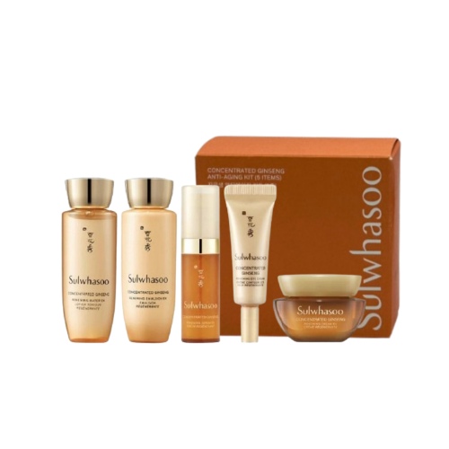 sulwhasoo concentrated ginseng anti-aging Sample Kit (5 items)