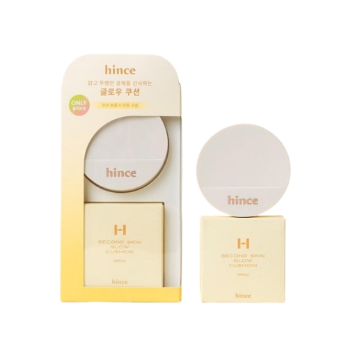 hince Second Skin Glow Cushion 12g + Refill 12g