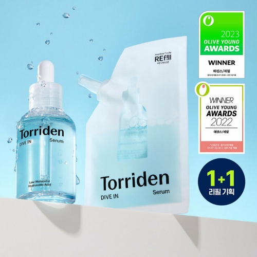 Torriden Dive-In Serum 50mL Refill Set (+50mL Refill Pack)