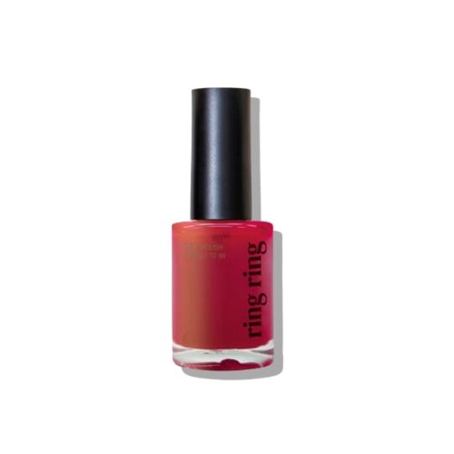 DAISO ring ring Solid Nail 10ml #Red Light