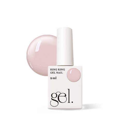 DAISO ring ring One Step Gel Nail 9ml #Pale Pink