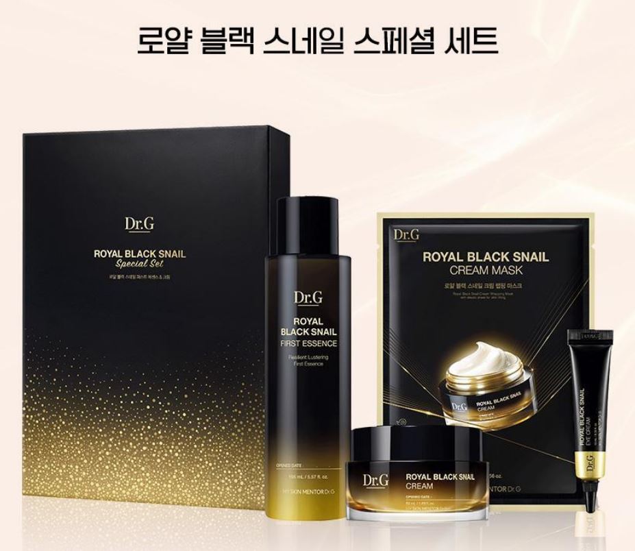 Dr.G Royal Black Snail Skincare Set