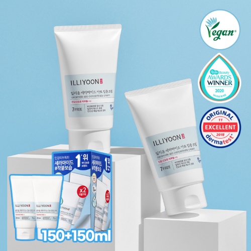 ILLIYOON Ceramide Ato Conentrate Cream 150mL Double Set