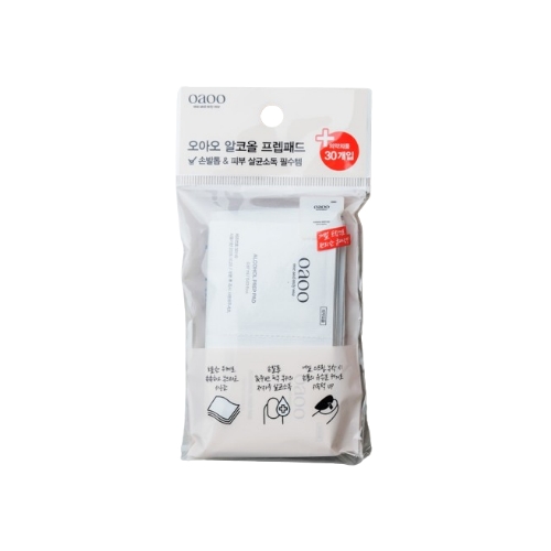 DAISO oaoo Alcohol Prep Pad 30ea