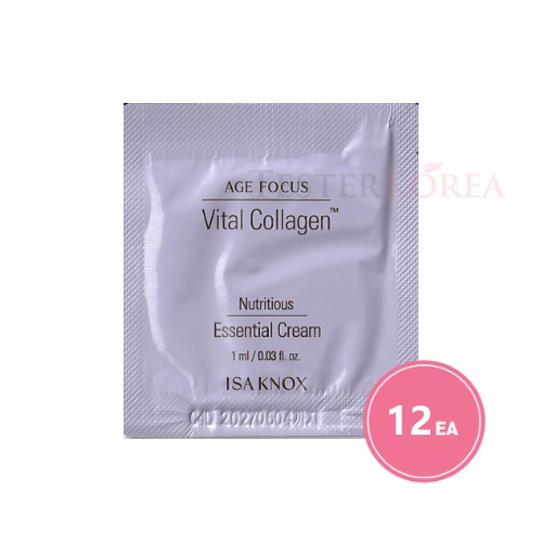 ISA KNOX Age Focus Vital Collagen Essential Cream Sachet 1ml*12pcs