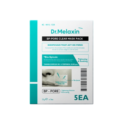 Dr.Melaxin BP Pore Clear Mask Pack 25g 5ea