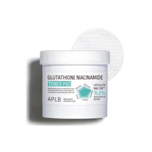 APLB Glutathione Niacinamide Toner Pad (60 pads)