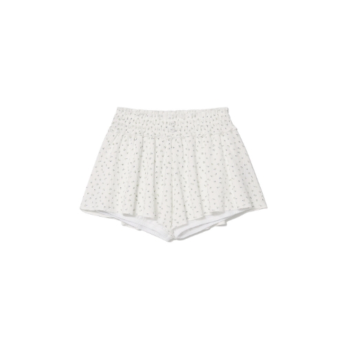 PROVINCE EYELET SHORTS (CREAM BLOOM) 