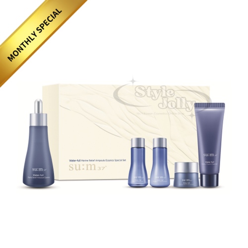 SUM37 Water-full Marine Relief Ampoule Essence Special Set