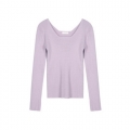 VERBE Square Neck Knit #Lilac