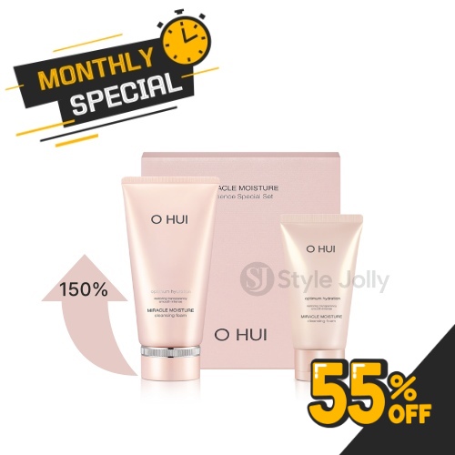 OHUI Miracle Moisture Cleansing Foam Special Set