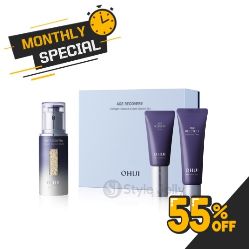 OHUI Age Recovery Collagen Ampoule Expert Special Set