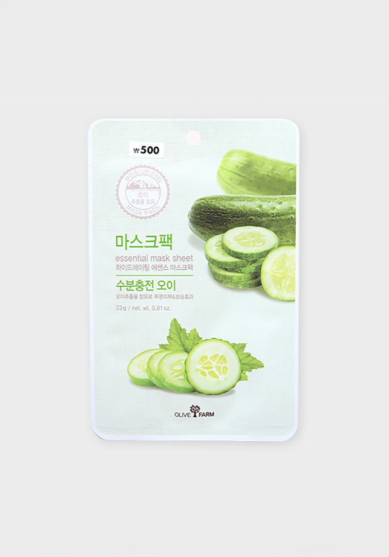 DAISO Essential Mask Sheet (Cucumber)