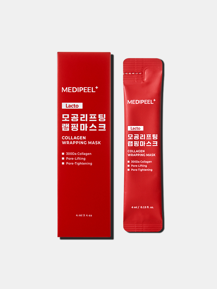 DAISO MediPeel Lacto Pore Lifting Wrapping Mask (4ml*4 sheets)