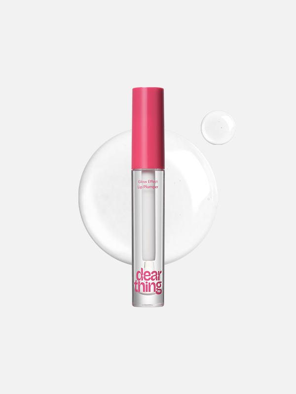 DAISO Milk Touch Dear Thing Glow Effect Lip Plumper (01 Clear Maxi)