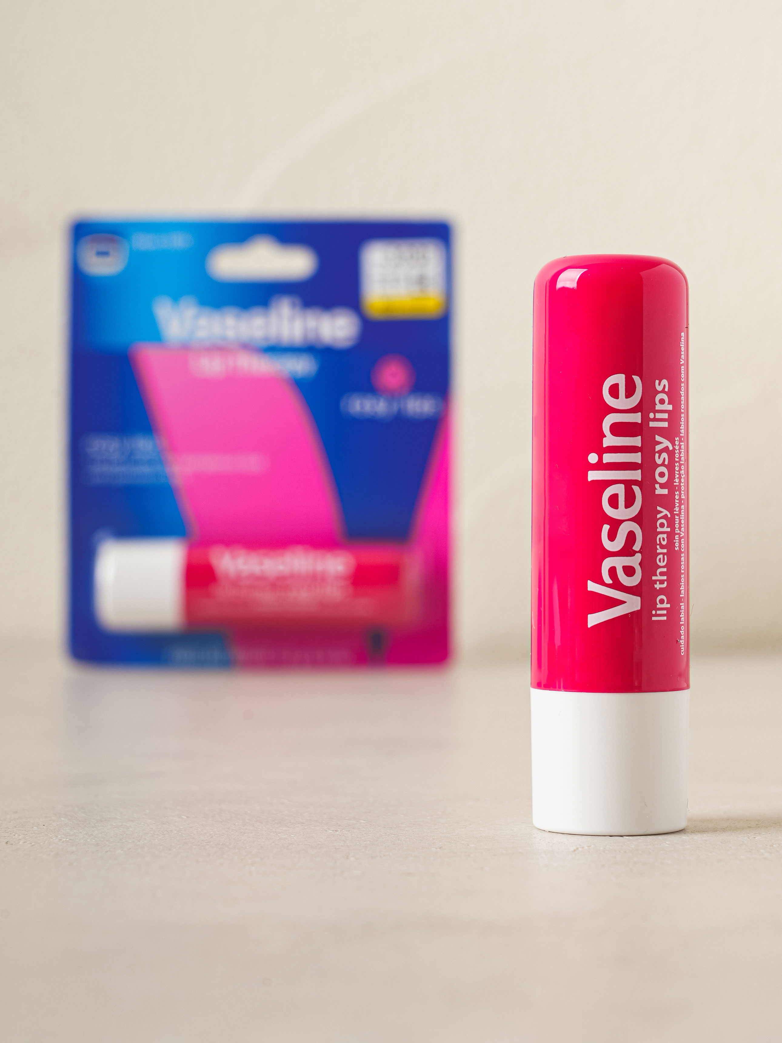 DAISO Vaseline Lip Care Stick Rosy Lips 4.8g