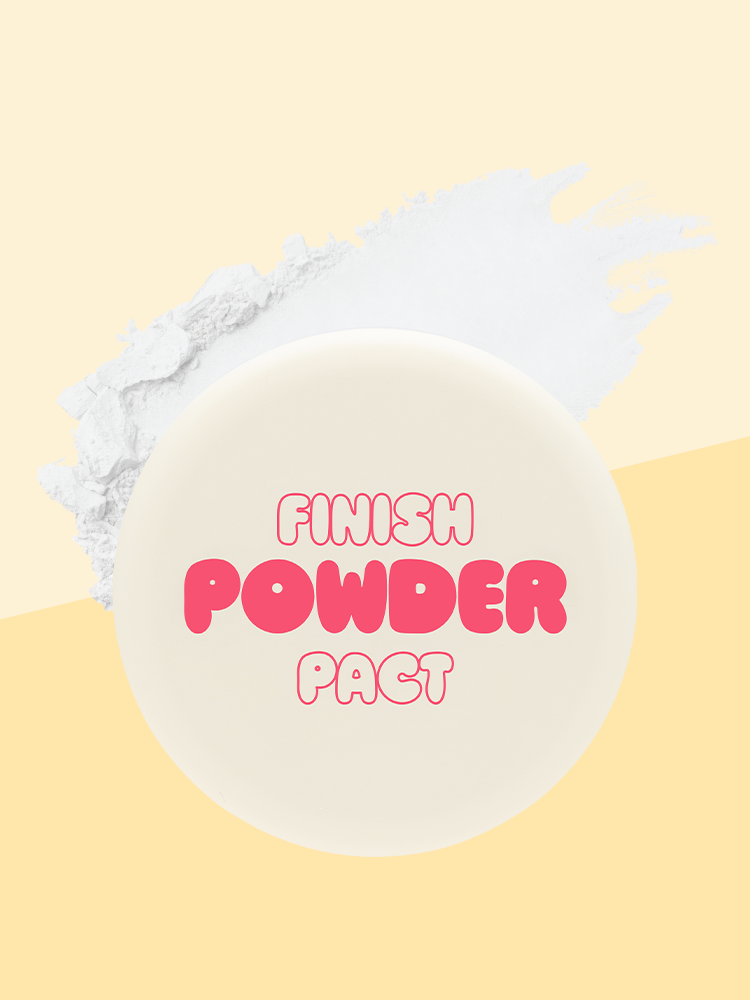 DAISO MiFactory Oil-Finish Powder Pact (White) 5g