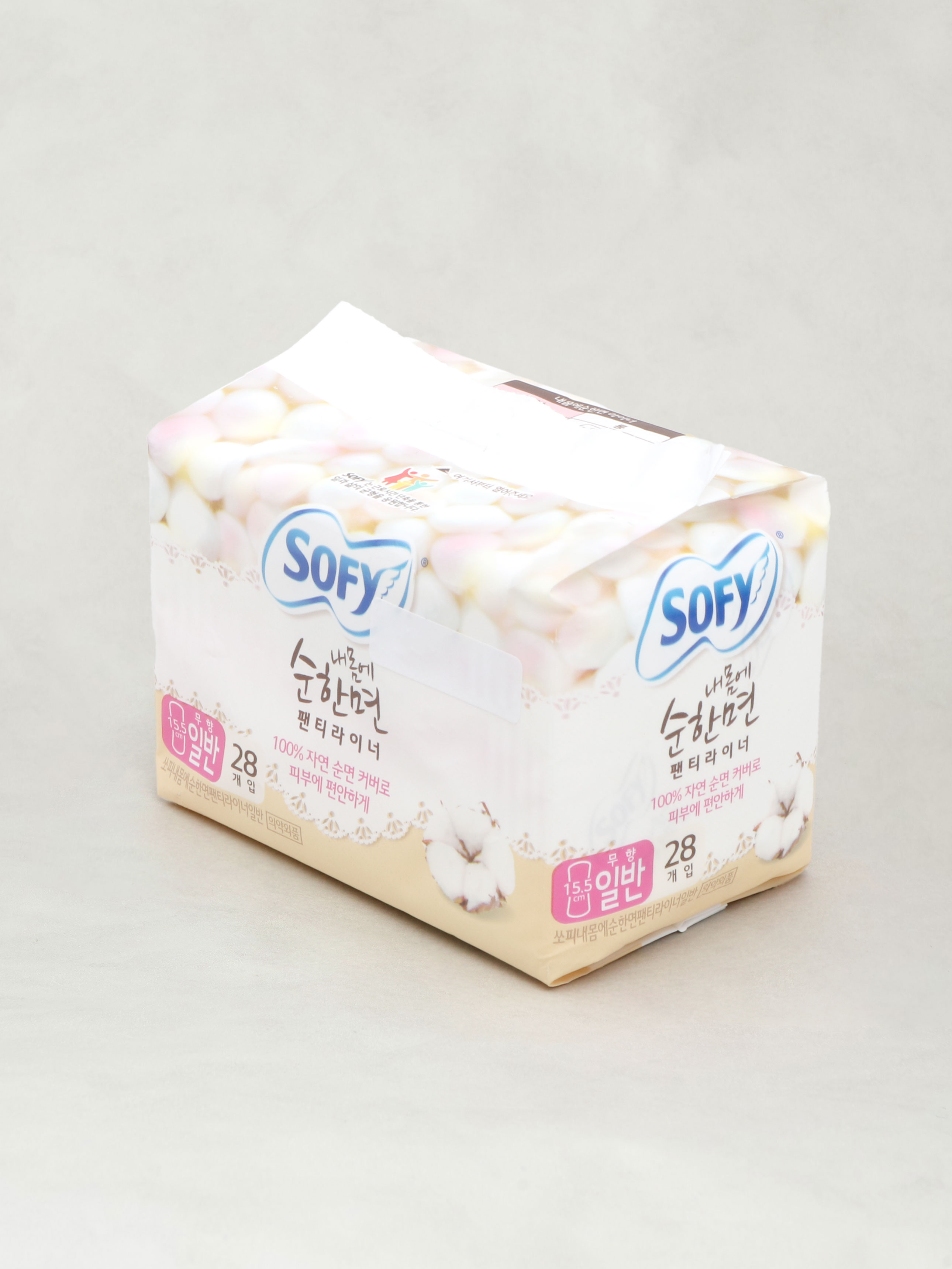 DAISO SOFY Mild Cotton Liner General 28P