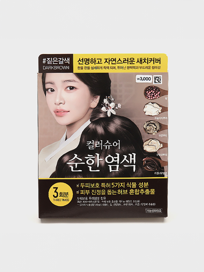 DAISO Colorsure Pouch Hair Dye (Dark Brown)