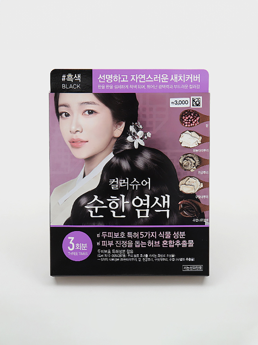 DAISO Colorsure Pouch Hair Dye (Black)