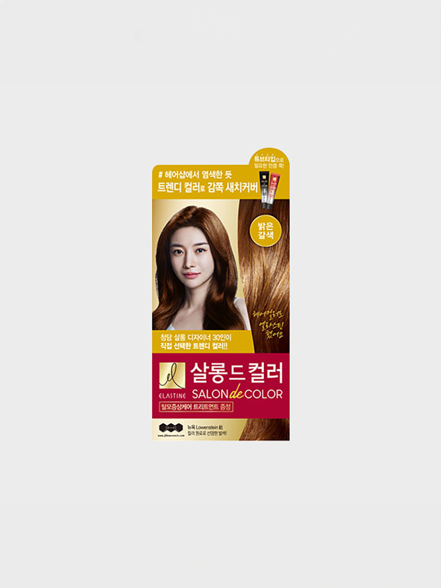 DAISO Elastine Salon de Color Hair Dye (Light Brown)