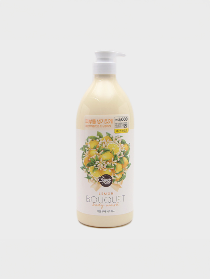 DAISO Shower Mate Bouquet Lemon Body Wash 1000ml