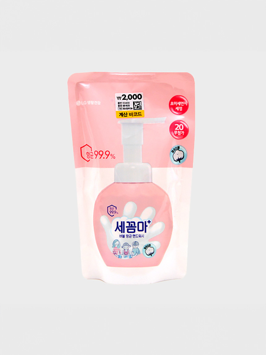 DAISO Secomma Bubble Antibacterial Hand Wash Refill Powder 200ml