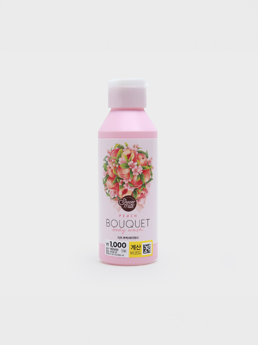 DAISO Shower Mate Bouquet Peach Body Wash (60ml)